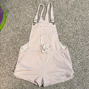 Wallflower Pink Gingham Women Shorts